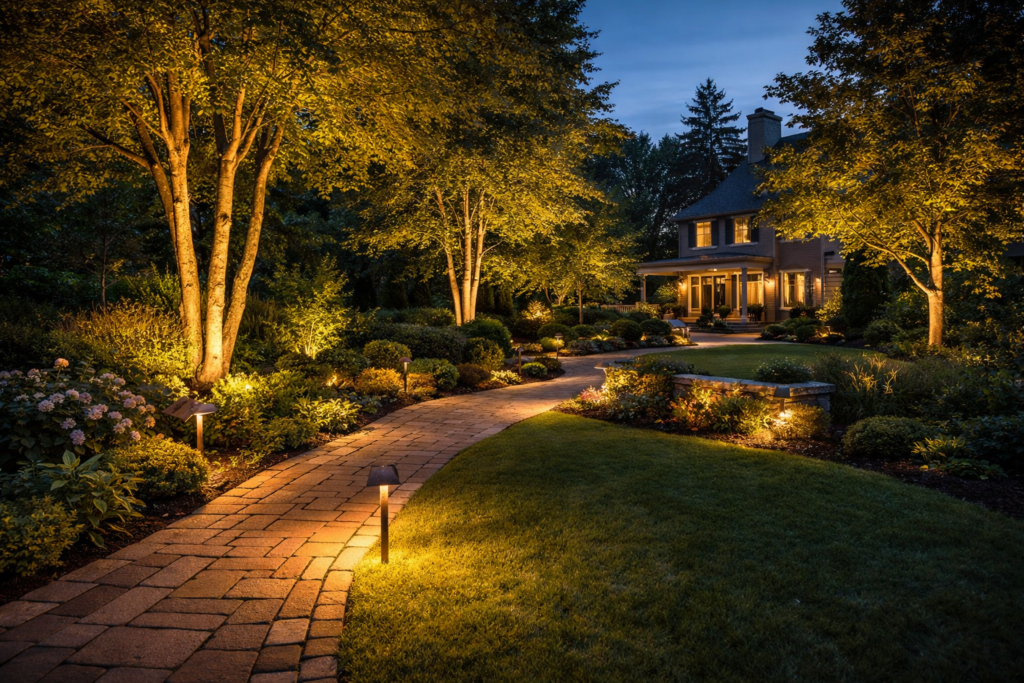 outdoor lighting services