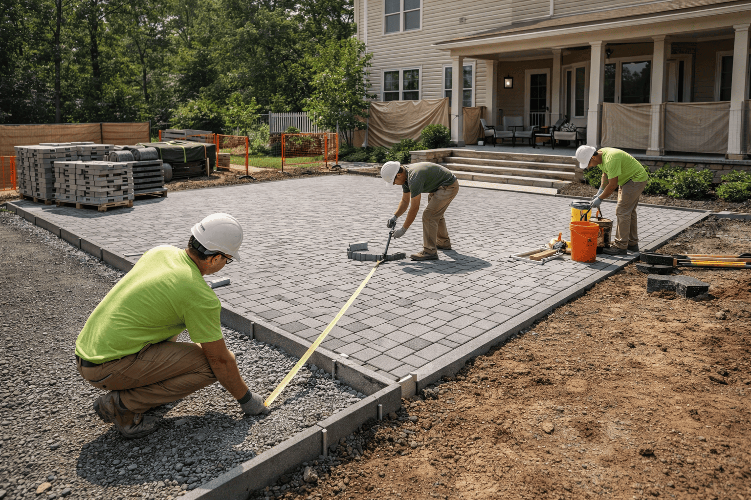 Building a new sports court