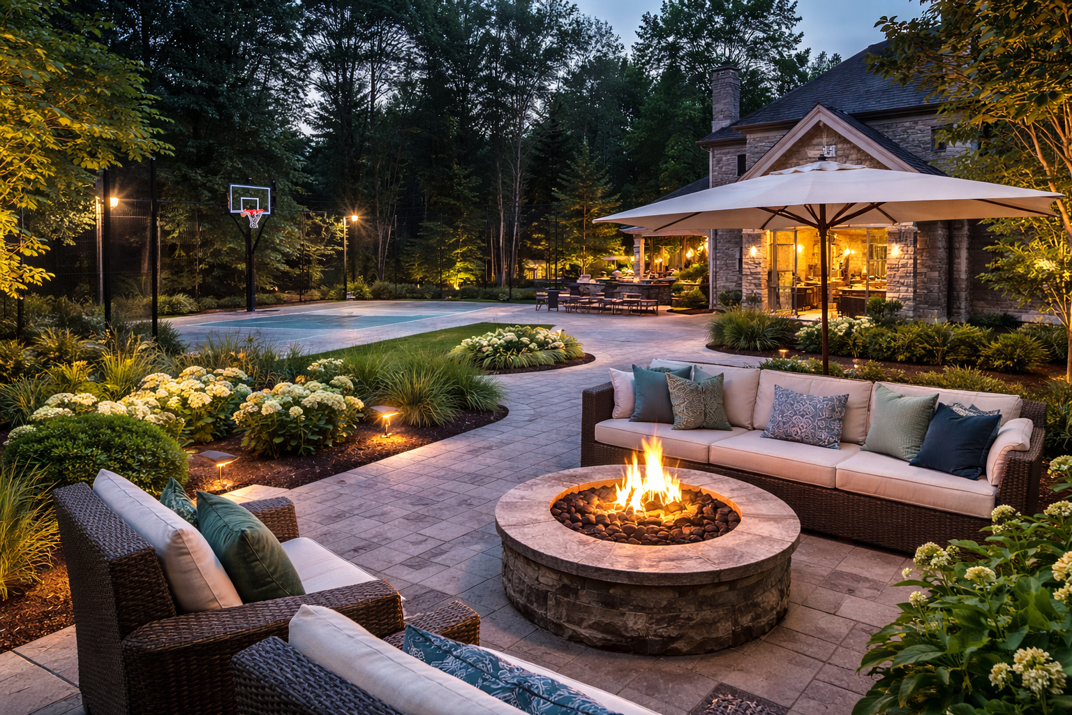 outdoor construction services